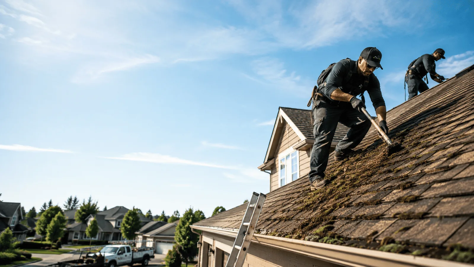 Roof Moss Removal in Clearlake, WA near me